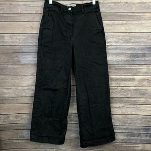 Everlane Black Wide Leg Jeans